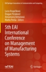 5th EAI International Conference on Management of Manufacturing Systems - Book