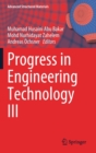 Progress in Engineering Technology III - Book