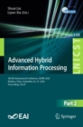 Advanced Hybrid Information Processing : 4th EAI International Conference, ADHIP 2020, Binzhou, China, September 26-27, 2020, Proceedings, Part II - Book