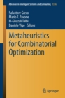 Metaheuristics for Combinatorial Optimization - Book