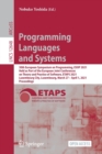 Programming Languages and Systems : 30th European Symposium on Programming, ESOP 2021, Held as Part of the European Joint Conferences on Theory and Practice of Software, ETAPS 2021, Luxembourg City, L - Book