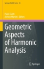 Geometric Aspects of Harmonic Analysis - Book