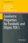 Geometric Properties for Parabolic and Elliptic PDE's - Book