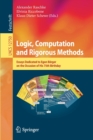 Logic, Computation and Rigorous Methods : Essays Dedicated to Egon Borger on the Occasion of His 75th Birthday - Book