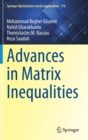 Advances in Matrix Inequalities - Book