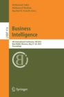 Business Intelligence : 6th International Conference, CBI 2021, Beni Mellal, Morocco, May 27-29, 2021, Proceedings - Book