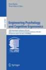 Engineering Psychology and Cognitive Ergonomics : 18th International Conference, EPCE 2021, Held as Part of the 23rd HCI International Conference, HCII 2021, Virtual Event, July 24-29, 2021, Proceedin - Book