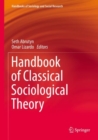 Handbook of Classical Sociological Theory - Book