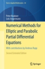 Numerical Methods for Elliptic and Parabolic Partial Differential Equations : With contributions by Andreas Rupp - Book