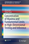 Concentration of Maxima and Fundamental Limits in High-Dimensional Testing and Inference - Book