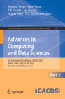 Advances in Computing and Data Sciences : 5th International Conference, ICACDS 2021, Nashik, India, April 23-24, 2021, Revised Selected Papers, Part I - Book