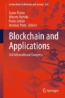 Blockchain and Applications : 3rd International Congress - Book