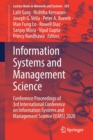 Information Systems and Management Science : Conference Proceedings of 3rd International Conference on Information Systems and Management Science (ISMS) 2020 - Book
