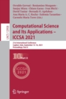 Computational Science and Its Applications – ICCSA 2021 : 21st International Conference, Cagliari, Italy, September 13–16, 2021, Proceedings, Part X - Book