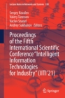 Proceedings of the Fifth International Scientific Conference “Intelligent Information Technologies for Industry” (IITI’21) - Book