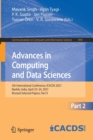 Advances in Computing and Data Sciences : 5th International Conference, ICACDS 2021, Nashik, India, April 23-24, 2021, Revised Selected Papers, Part II - Book