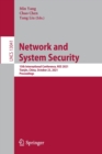 Network and System Security : 15th International Conference, NSS 2021, Tianjin, China, October 23, 2021, Proceedings - Book