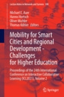 Mobility for Smart Cities and Regional Development - Challenges for Higher Education : Proceedings of the 24th International Conference on Interactive Collaborative Learning (ICL2021), Volume 2 - Book