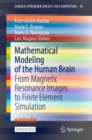 Mathematical Modeling of the Human Brain : From Magnetic Resonance Images to Finite Element Simulation - eBook