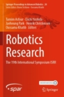 Robotics Research : The 19th International Symposium ISRR - Book