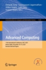 Advanced Computing : 11th International Conference, IACC 2021, Msida, Malta, December 18-19, 2021, Revised Selected Papers - Book