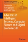 Advances in Intelligent Systems, Computer Science and Digital Economics III - Book