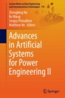Advances in Artificial Systems for Power Engineering II - Book