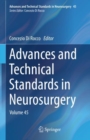 Advances and Technical Standards in Neurosurgery : Volume 45 - Book