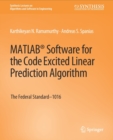 MATLAB® Software for the Code Excited Linear Prediction Algorithm : The Federal Standard-1016 - Book