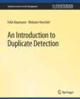 An Introduction to Duplicate Detection - Book