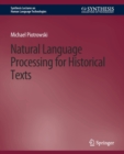 Natural Language Processing for Historical Texts - Book