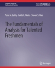 The Fundamentals of Analysis for Talented Freshmen - Book