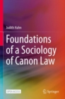 Foundations of a Sociology of Canon Law - Book