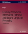 Learning to Rank for Information Retrieval and Natural Language Processing, Second Edition - eBook
