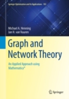 Graph and Network Theory : An Applied Approach using Mathematica(R) - eBook