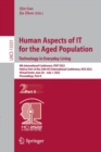 Human Aspects of IT for the Aged Population. Technology in Everyday Living : 8th International Conference, ITAP 2022, Held as Part of the 24th HCI International Conference, HCII 2022, Virtual Event, J - Book