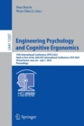 Engineering Psychology and Cognitive Ergonomics : 19th International Conference, EPCE 2022, Held as Part of the 24th HCI International Conference, HCII 2022, Virtual Event, June 26 - July 1, 2022, Pro - Book