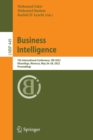 Business Intelligence : 7th International Conference, CBI 2022, Khouribga, Morocco, May 26-28, 2022, Proceedings - Book