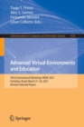 Advanced Virtual Environments and Education : Third International Workshop, WAVE 2021, Fortaleza, Brazil, March 21-24, 2021, Revised Selected Papers - Book