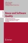 Reuse and Software Quality : 20th International Conference on Software and Systems Reuse, ICSR 2022, Montpellier, France, June 15-17, 2022, Proceedings - Book