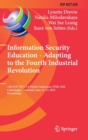 Information Security Education - Adapting to the Fourth Industrial Revolution : 15th IFIP WG 11.8 World Conference, WISE 2022, Copenhagen, Denmark, June 13-15, 2022, Proceedings - Book
