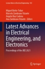 Latest Advances in Electrical Engineering, and Electronics : Proceedings of the JIEE 2021 - Book