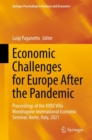 Economic Challenges for Europe After the Pandemic : Proceedings of the XXXII Villa Mondragone International Economic Seminar, Rome, Italy, 2021 - Book