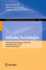 Software Technologies : 16th International Conference, ICSOFT 2021, Virtual Event, July 6-8, 2021, Revised Selected Papers - Book