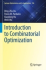 Introduction to Combinatorial Optimization - Book