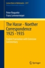 The Hasse - Noether Correspondence 1925 -1935 : English Translation with Extensive Commentary - eBook