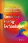 Ammonia Energy Technologies - Book