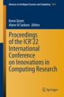 Proceedings of the ICR’22 International Conference on Innovations in Computing Research - Book