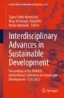 Interdisciplinary Advances in Sustainable Development : Proceedings of the BHAAAS International Conference on Sustainable Development -ICSD 2022 - Book