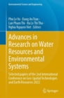 Advances in Research on Water Resources and Environmental Systems : Selected papers of the 2nd International Conference on Geo-Spatial Technologies and Earth Resources 2022 - Book